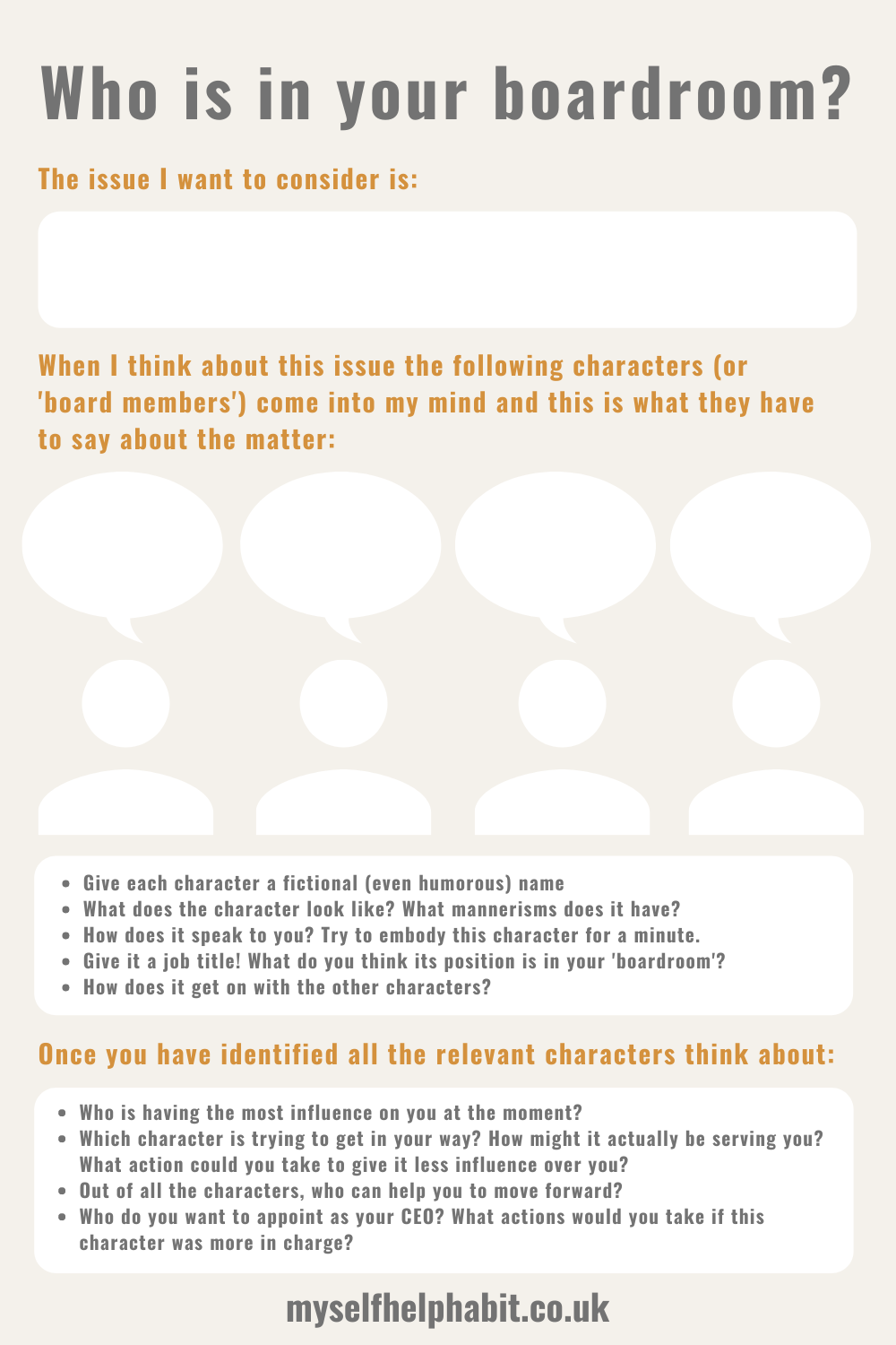 FREE Coaching Tools My SelfHelp Habit